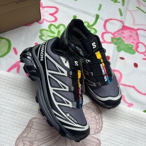 Salomon Xt-6 Gore-Tex Black Footwear Silver